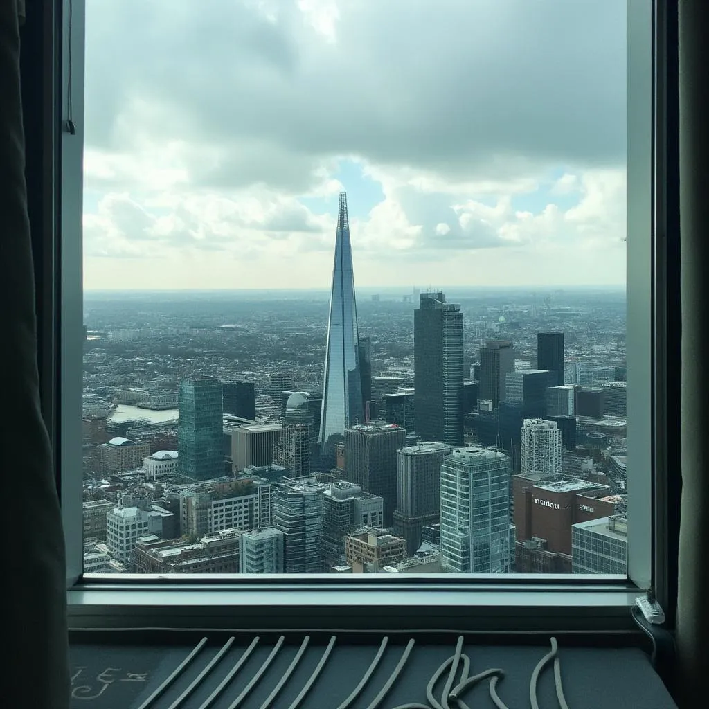 Inspiring London view from coaching center