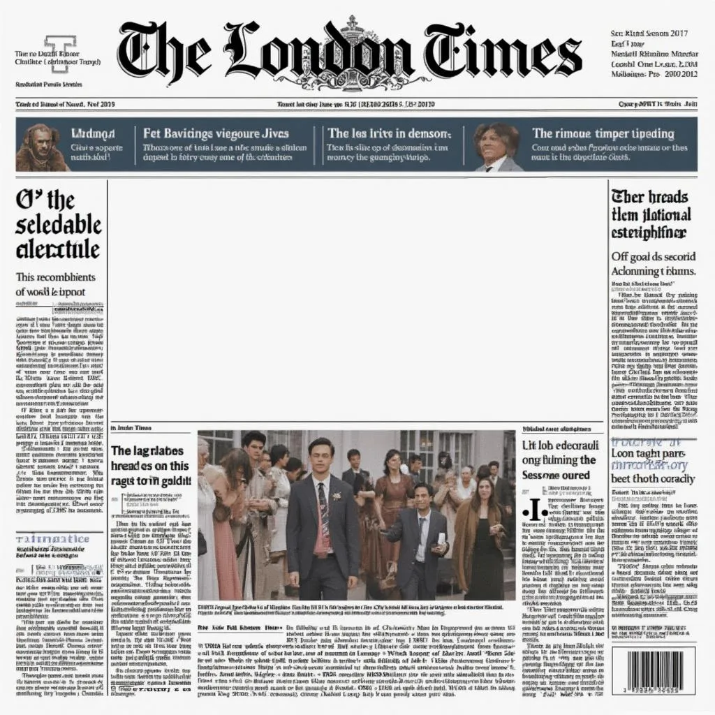 Featured in London Times (Placeholder)